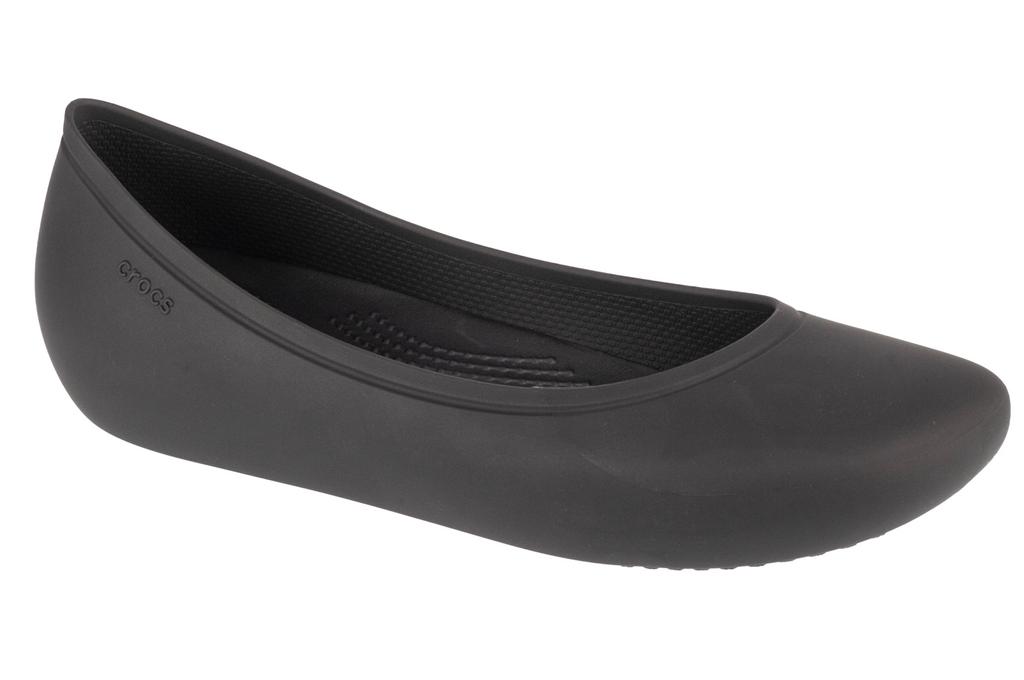 Crocs Brooklyn Flat W, Womens Black Sneakers