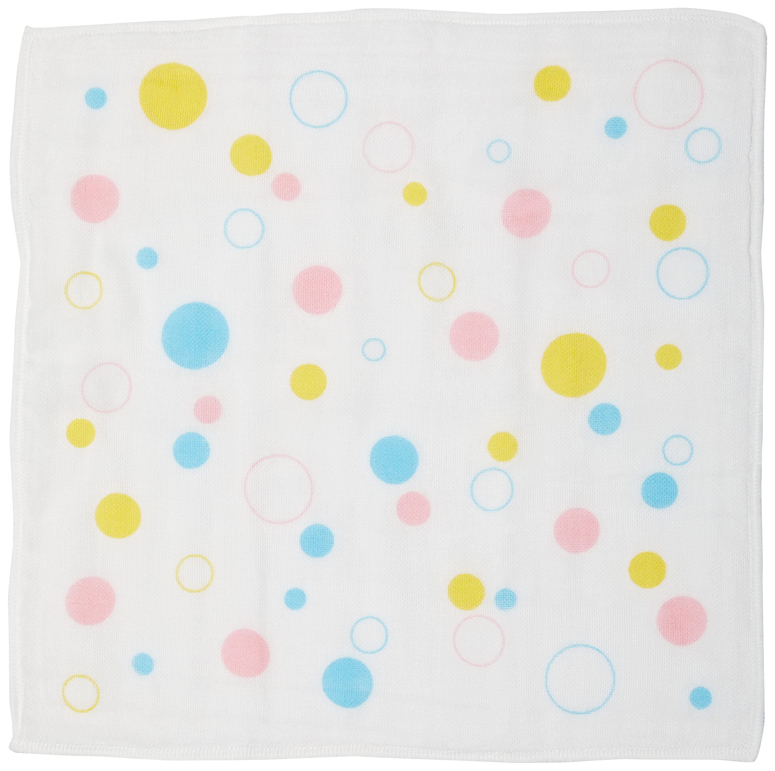 

Maruzen Отбеленная марля Полька 28 x 28 см 8-слойный носовой платок, в горошек,