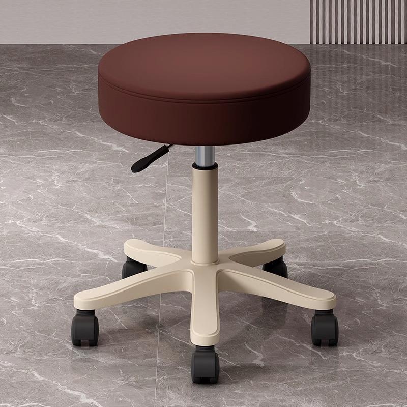 Beauty Salon Swivel Stool: Hairdresser, Nail Technician, Makeup Artist, Barber Wheeled Chair