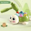 Montessori Turtle Baby Toys Learning Game Educational Puzzle Gift For 0 6 12 24 Months Toddler Noise Maker With Hammer