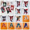 Printed Long Scarf Ribbon Headband New Year Scarf Christmas Silk Scarf Christmas Decoration
