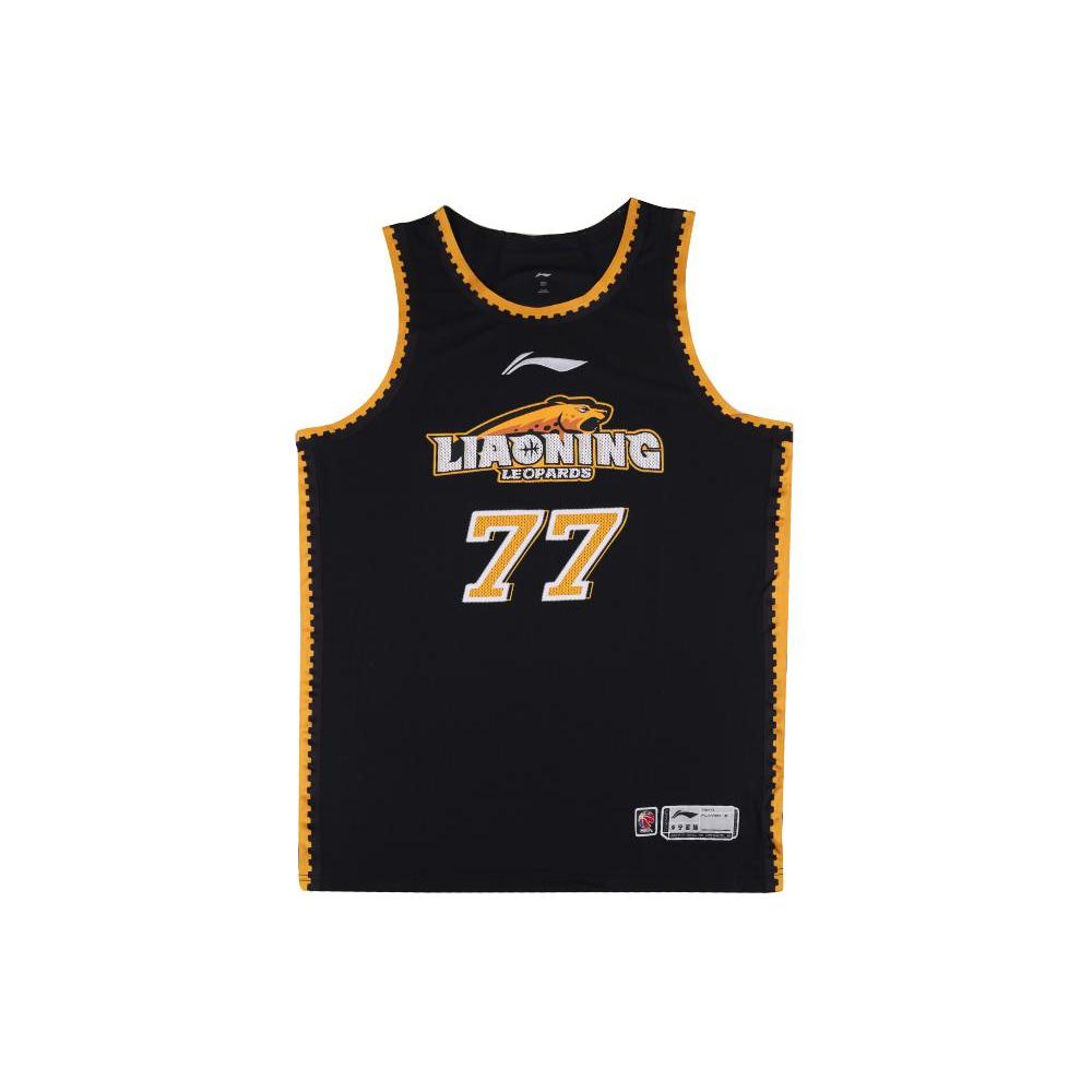 Li Ning CBA Collection Basketball Jerseys Men s Black Moderate Straight Fit AAYTB85-2 XL