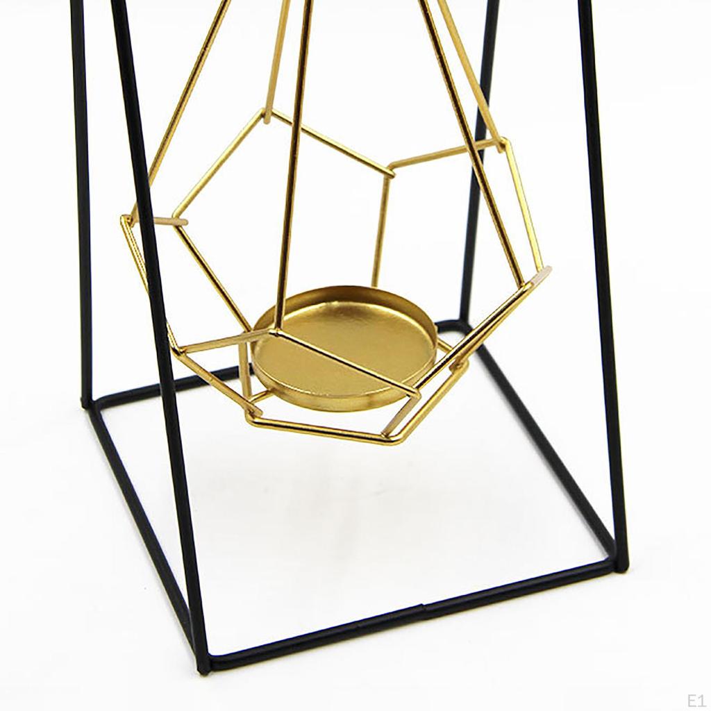 Kerzenhalter Geometrisch Hängend Teelicht Dekorativ für Weihnachten Büro