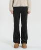 TOFFEE WOMEN W Winter Loose Bootcut Corduroy Pants (Brown)