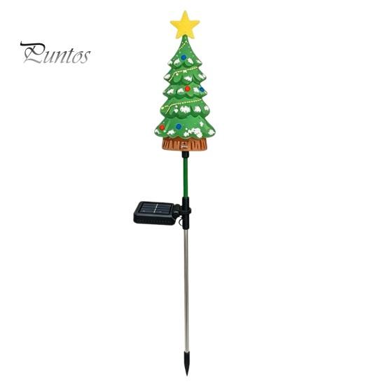 Solar Powered Christmas Tree Lights Light, Garden Stake Waterproof Unique Gifts for Gardeners LED Pathway Light Outdoor Yard Patio Lawn Decor Festive