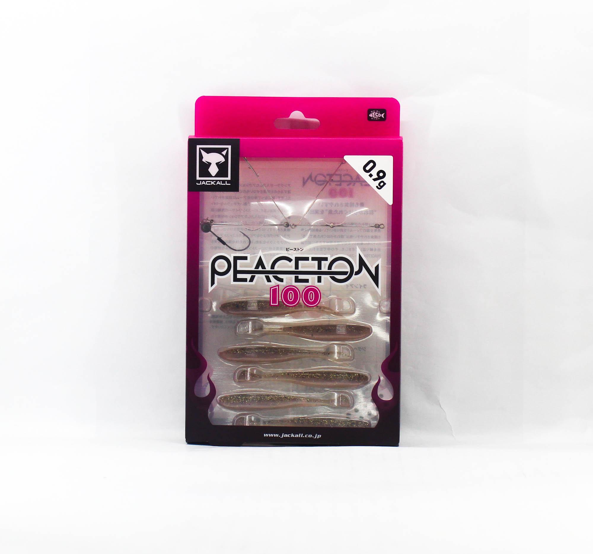Jackall Мягкая приманка Peaceton 100 мм 0,9 грамма Maruhata Clear Wakasagi (8233)