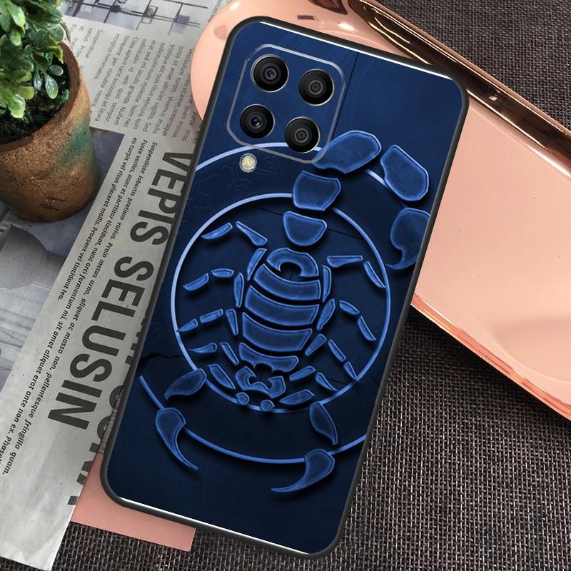 Animal Scorpio Case For Samsung Galaxy M15 M55 M13 M23 M33 M53 M31 M51 M14 M34 M54 M20 M30s M12 M32 M52