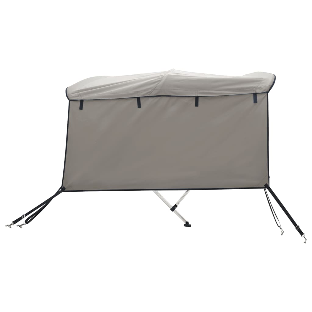 3 Bow Bimini Top with Side Panels 183 x (170 182) x 137 cm