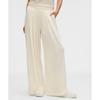 Lululemon Becalm High Rise Pleated Extra Wide Leg Pant Coconut Ivory
