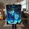 Lucario 2  Print Flannel Blanket, High quality Comfortable for All Seasons, Home Decor, Warmth and Comfort