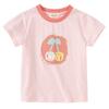 DAVE & BELLA Girls' Cartoon Short Sleeve T-Shirt