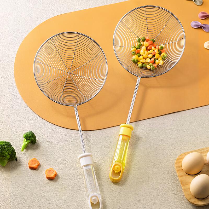 ZISIZ Multi-Purpose Fine Mesh Strainer Set (3-Pack)