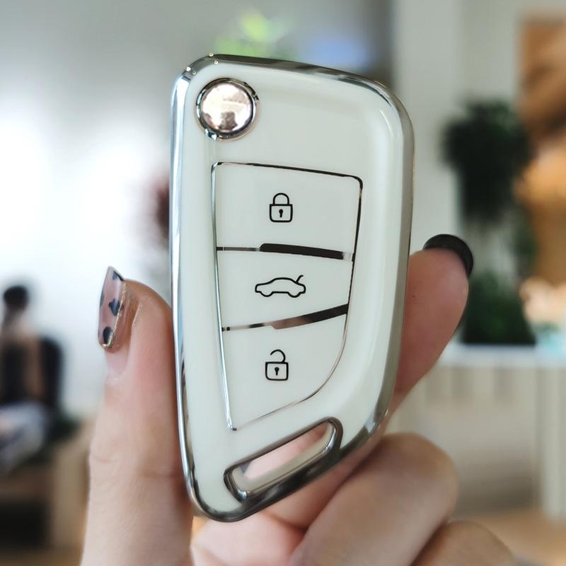 DS Master Iron Remote Key Case with Modified Blade and Protective Shell