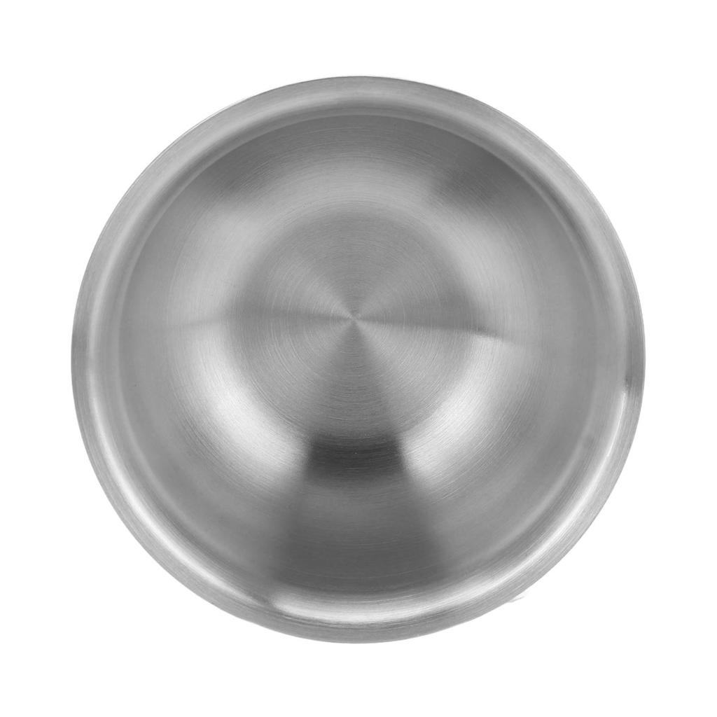 Stainless Steel Shaving Soap Bowl Professional Portable Home Hair Salon Shaving Cream Mug Cup