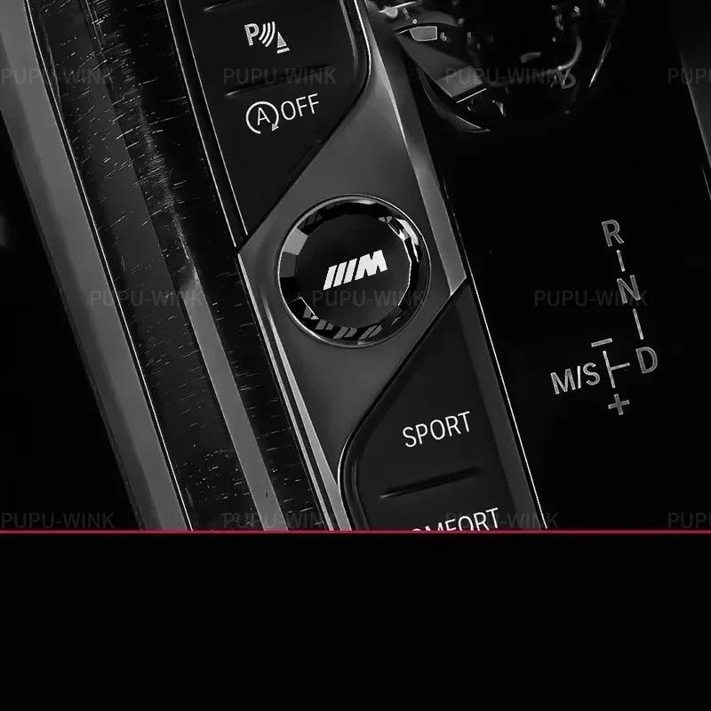 BAGD7 Car Sticker Start Button for BMW 2 3 4 Series G20 F40 F44 X3 G01 X4 G02 G06 G07 M3 G80 M4 G82 Z4 I4 Crystal Start Button Modific
