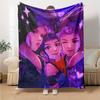 1pc KPop Demon Hunters160 Blanket, Gift, for Men and Women, Soft Blanket, Good for Sofa Bed Couch Travel, Lightweight Flannel Blanket