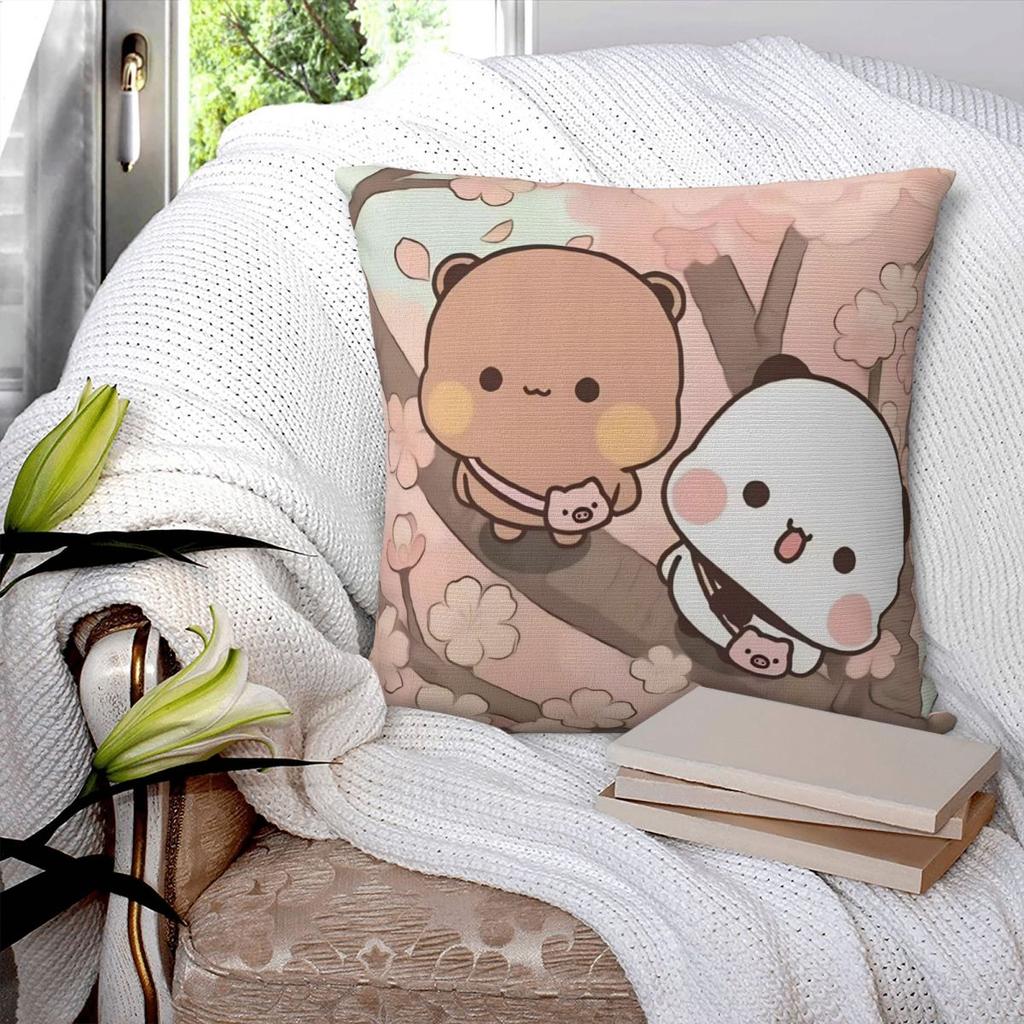 Bubu Dudu Cute Cartoon Bear Character Pillow Cover Kawaii Panda Pillow Case Cushion Cover Pillowcases For Party Home Decor
