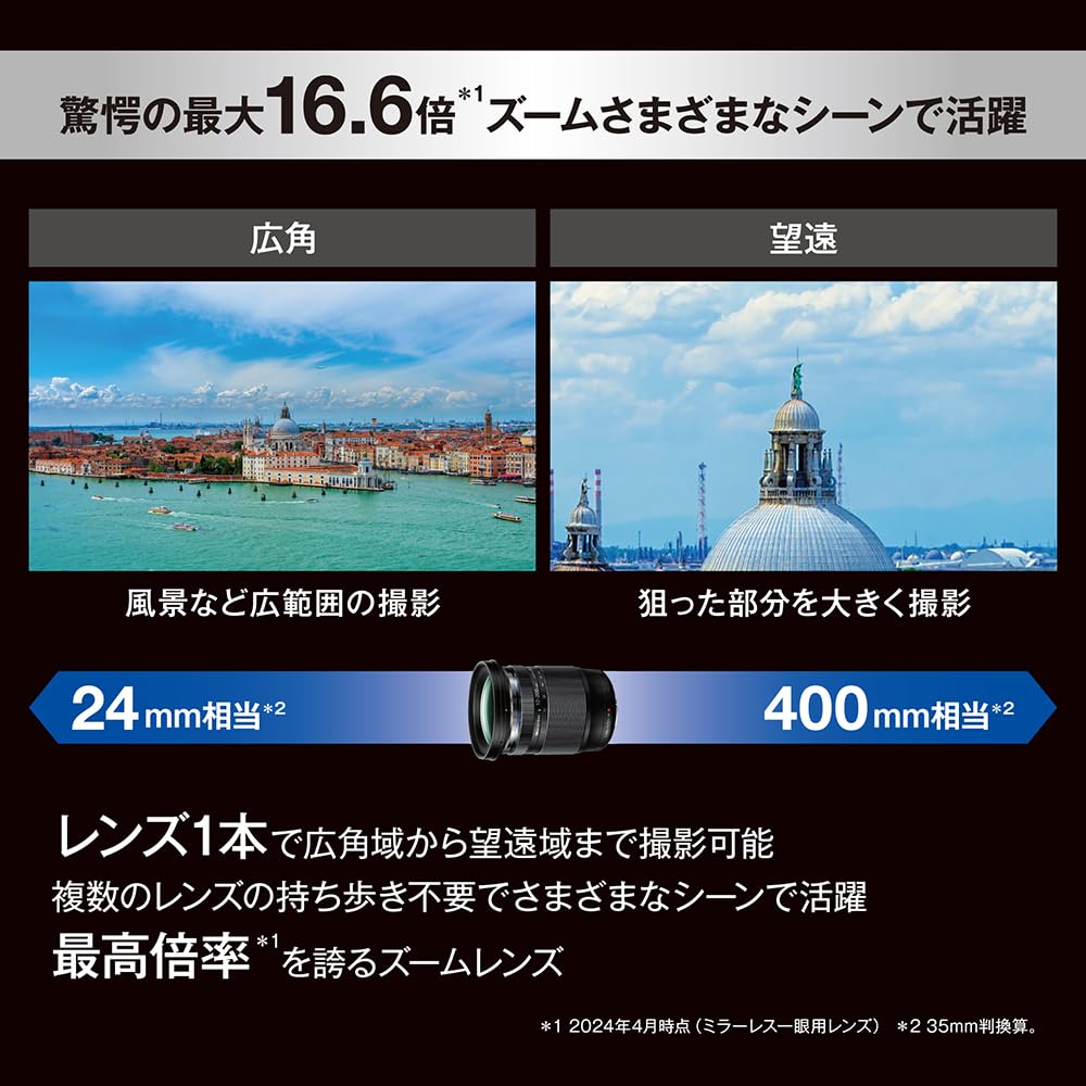 OM SYSTEWM High-Magnification Zoom Lens M.ZUIKO DIGITAL ED 12-200mm F3.5-6.3 Nature LandscapeMountaineeringOutdoorsTravel