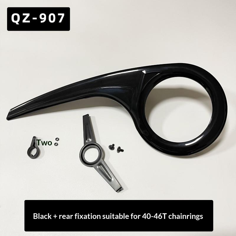 Copricatena per Bicicletta per Corona da 40T a 46T Protezione Corona Grande QZ907 Materiale PP Per Accessorio Bicicletta da Strada
