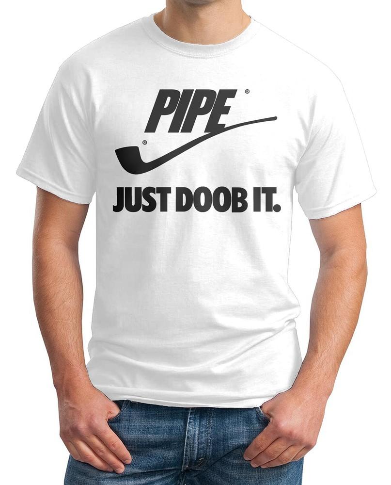 

Pipe Spoof Tee: Just Doob It! Funny Sports Parody Shirt - Mens Pemium T-shirts M