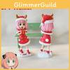 6.2in Spy×family Anya Forger Figure Model Kids Gift Xmas Dress Up Anime Doll