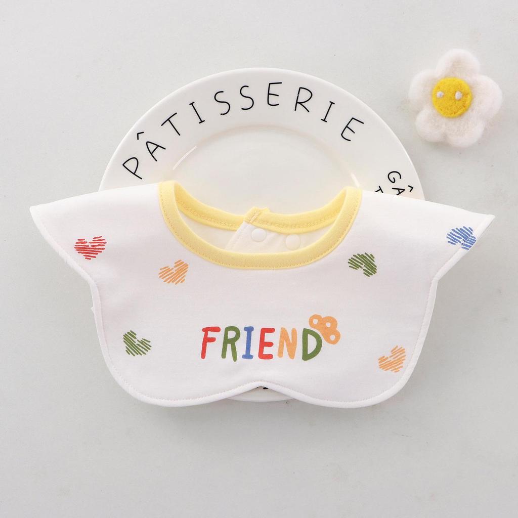 Autumn/Winter Baby Bibs: Anti-Spit Milk, Pure Cotton, Absorbent & Moisture-Wicking Newborn Feeding Bib