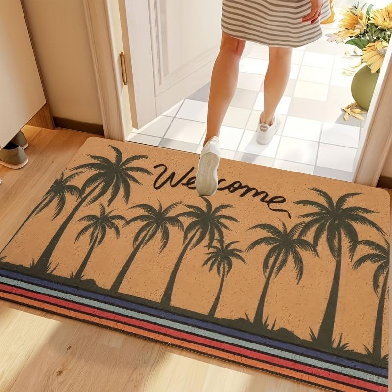 Kitchen Rugs Waterproof Non-Slip Thick Cushioned Kitchen Mat