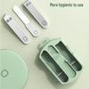 Qisu Portable 3-Piece Nail Clipper Set