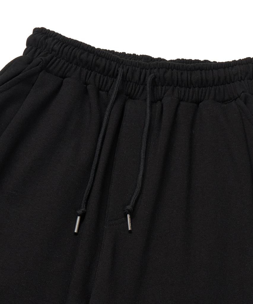 Masateu One Tuck Easy Sweat Pants _ Black