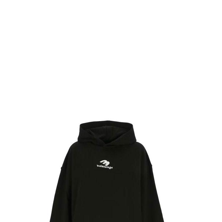 Balenciaga SS23 Sweatshirt Regular Fit Men's Black 570811TNVH21070