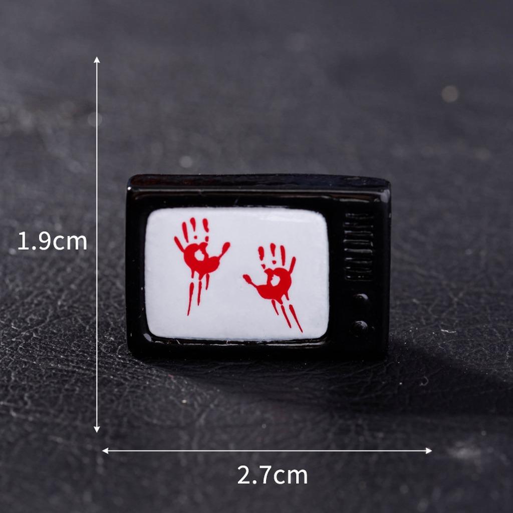 Resin Miniature Ornament Miniature Desktop Ornament Halloween Figurine Pvc Holiday Decorative Figurine For Indoor Decoration