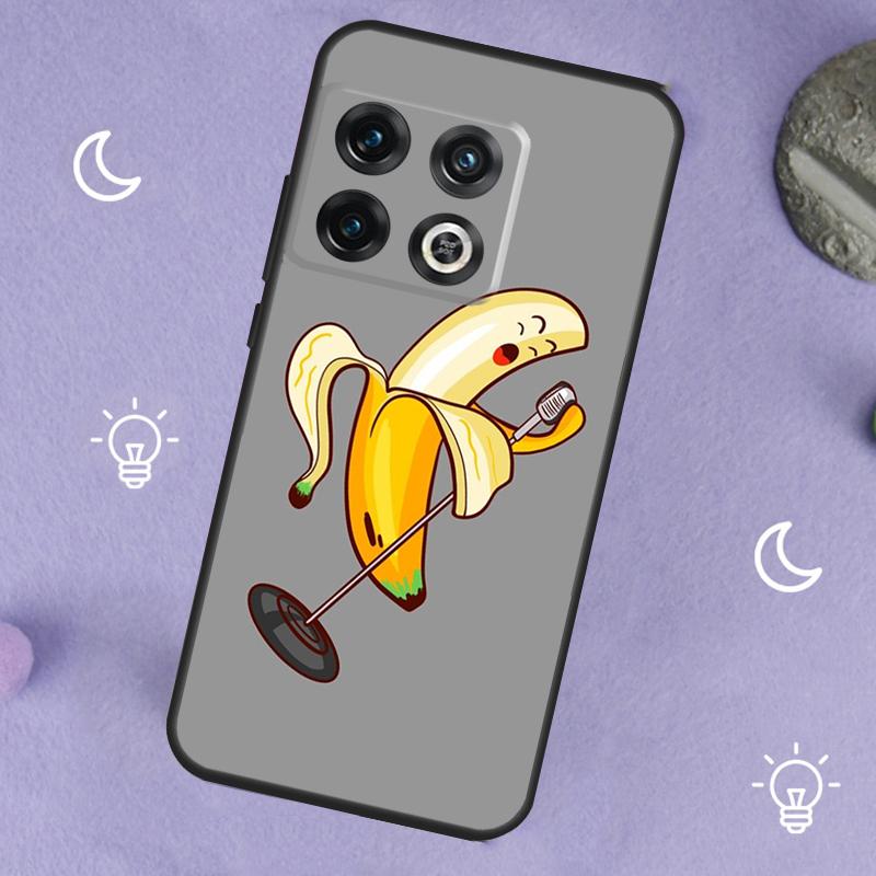 Memes Cartoon Funny Banana Case For OnePlus 13R 12R 10R 13T 15 13 12 11 8T 10T Nord CE 4 3 2 Lite N20 N30 Nord 5 Cover