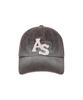 Aejeuyua Washed Logo Ball Cap Ash Grey
