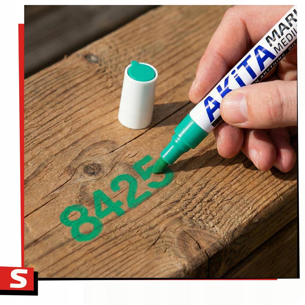 Akita Green Oil Marker