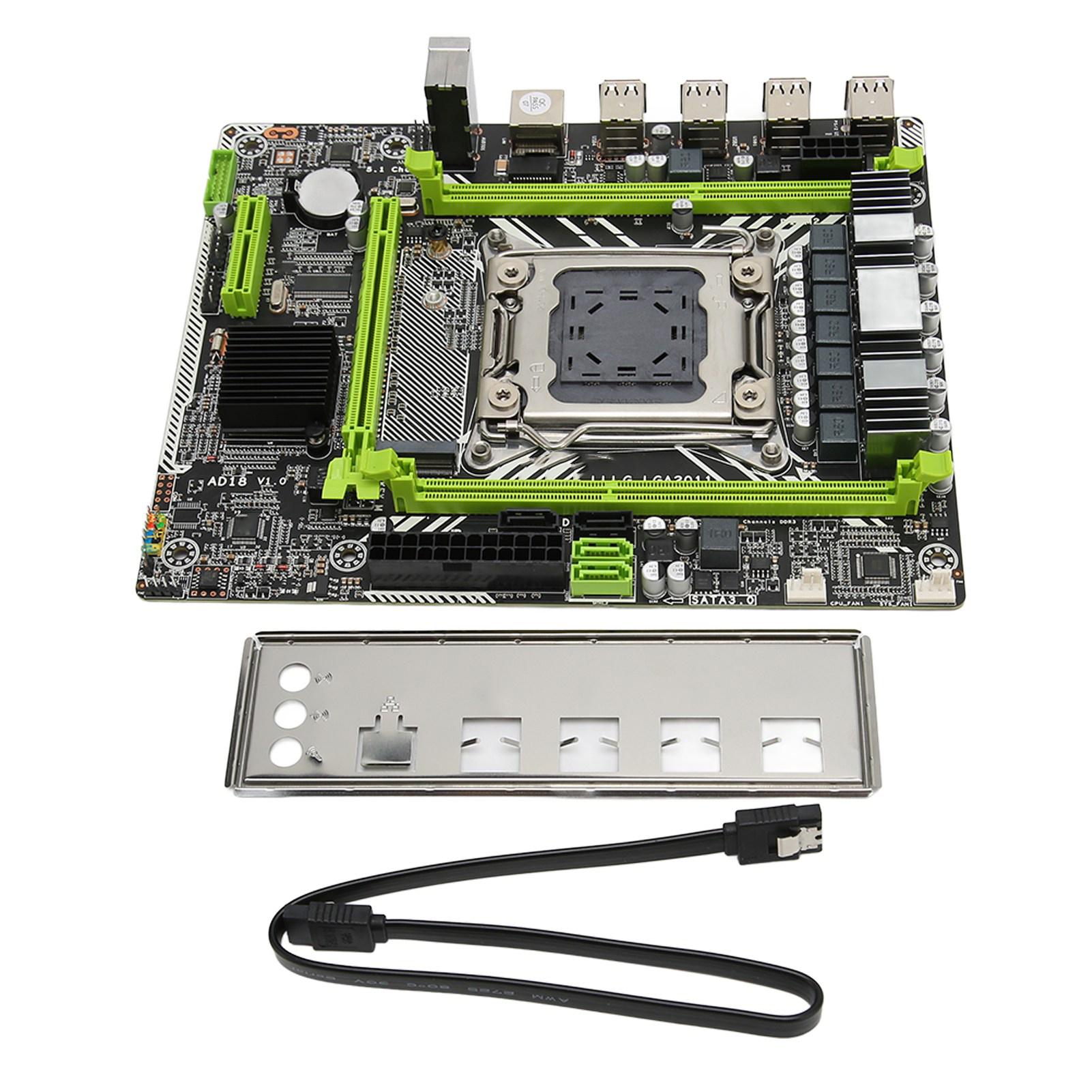 

X79D 2.0 Комп ютерна материнська плата LGA2011 M.2 NVM Micro ATX Ігрова материнська плата з двоканальною DDR3