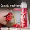 Jiyu Gel Lubricant: Wash-free, Body-friendly, Suitable for Sex Toys, with Stimulating Ice-fire Sensation and Fruity Flavor.