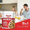 Happilo Premium Dry Fruit Muesli 500g (Pack of 2), 85% Nuts, Seeds and Multigrain, 15 In 1 Power Breakfast, High In Fiber, Omega 3, Protein