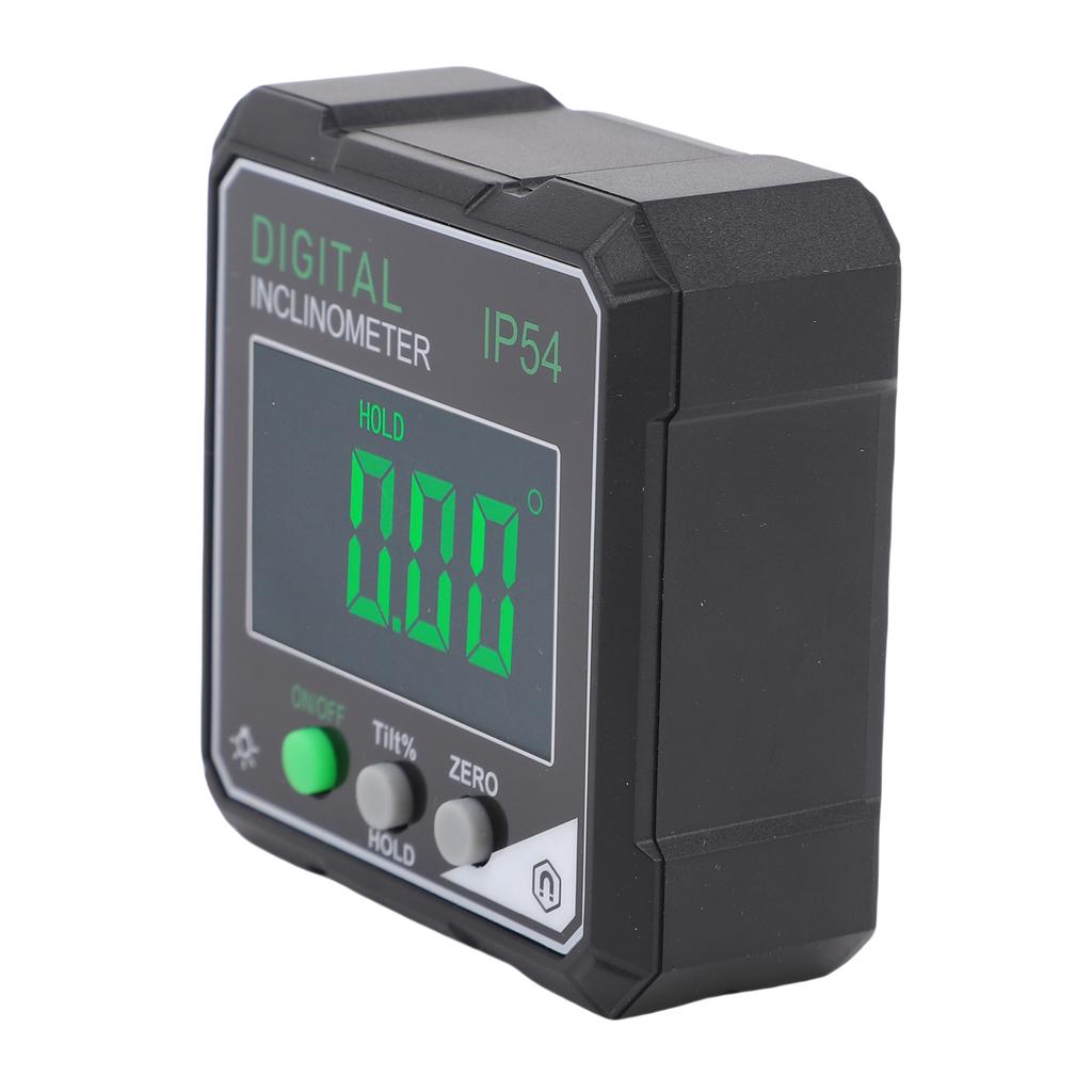Inclinômetro Digital 4x90 Graus de Alcance Tela LCD Retroiluminada Localizador Eletrônico de Ângulo Magnético para Serras de Mesa de Marcenaria