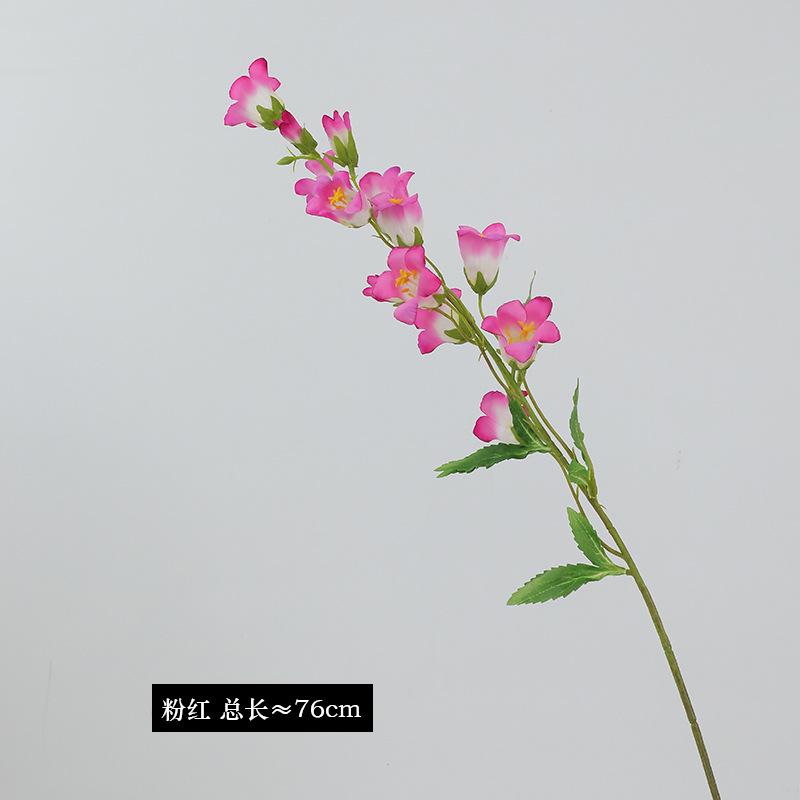 

High imitation wind chimes bouquet multi-color optional living room desktop decoration floral homestay soft decoration landscaping flowers рожевий