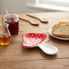 Kitchen Utensils Accessory Ceramic Mushroom Spoon Holder Cartoon Large Size Spatula Holder Heat-resistant Chopstick Rest Gift