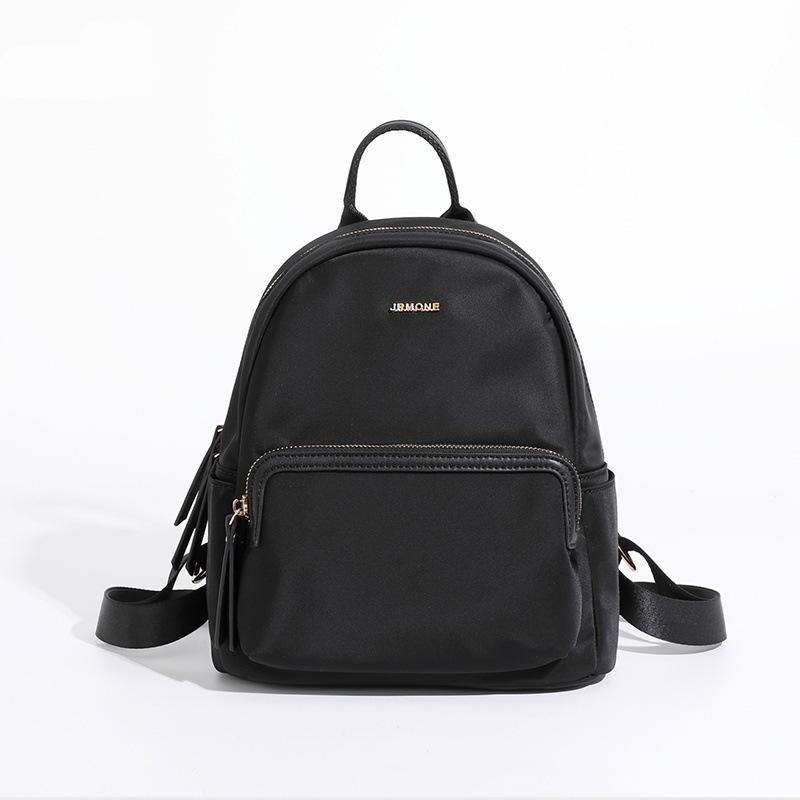 

Все сочетается Оксфордская ткань Новая повседневная модная сумка Рюкзак Высококлассный дорожный рюкзак Молния Полиэстер Легкая роскошь Женская сумка