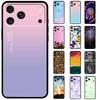 Color Case For iPhone 16 Pro Max 15 Plus 17 14 Pro 16e 17 Air Fashion Back Gradient Funda Shockproof Silicone Soft Phone Cover