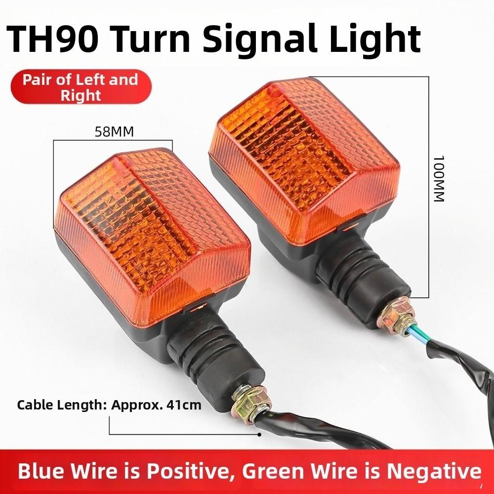 1pair Classic Motorcycle Accessories Red Light Scooter Stop Signal New Moto Turn Signal Lights