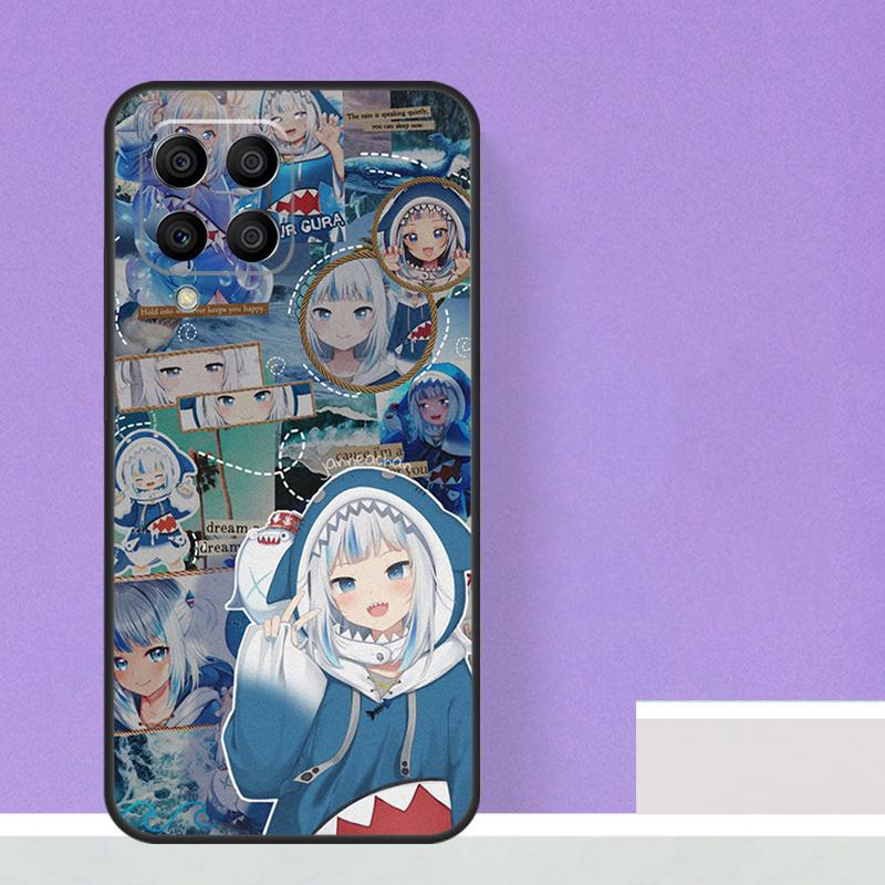 Gawr Gura Hololive Girl Case For Samsung Galaxy M14 M34 M54 M31 M11 M13 M53 M51 M12 M32 M52 M16 M36 M56 M15 M35 M55