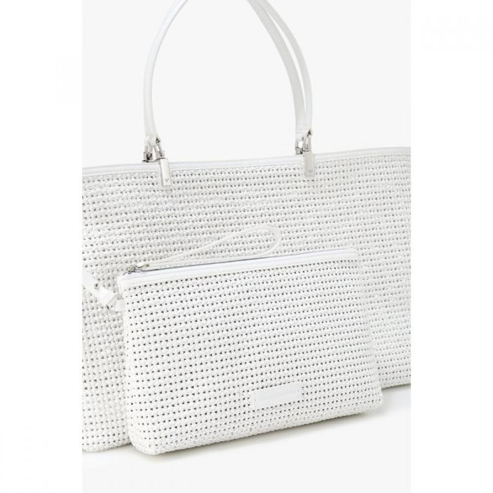 Emporio Armani Women Large Weave Shopper A525132522