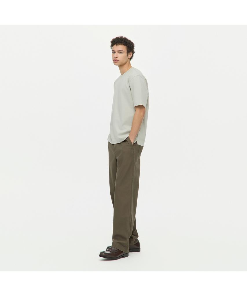 Henlikoteun Loose Fit Round T-Shirt Ahtam26511Bel