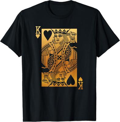 King of Hearts Card T-Shirt T-Shirt