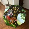 1PC Warner Tom and Jerry, strawberry Automatic Open/Close Umbrella with Windproof, 83-Rib Sturdy Canopy, Durable Ribs1300A