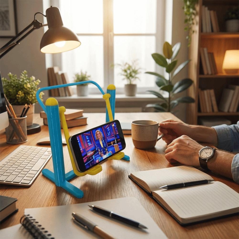 Stable Design Phone Stand Creative Design Desktop Display Stand Desktop Decoration Lazy People Use