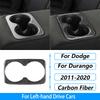 For Dodge Durango 2011-2020 Carbon Fiber Center Console Gear Shift Air Outlet AC CD Window Lift Trim Set Car Accessories Sticker